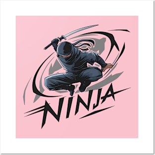 Ninja Design Posters and Art